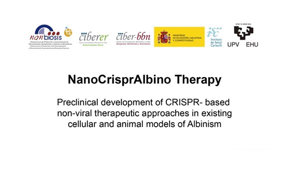 José Luis Pedraz y Lluís Montoliu explican el nuevo proyecto NanoCrisprAlbino Therapy