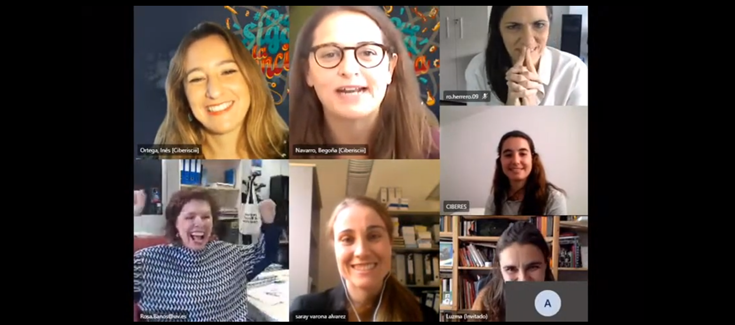 Saray Varona, Rosa Baños y Rocío Herrero, premiadas en la primera convocatoria de vídeos #quesigalaciencia del CIBER