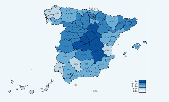 Estudio ENE-COVID: una de cada diez personas en España habría sido infectada por el coronavirus desde el inicio de la pandemia