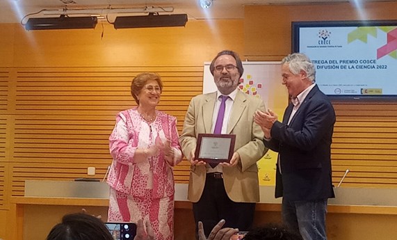 Lluís Montoliu, Premio COSCE a la Difusión de la Ciencia 2022
