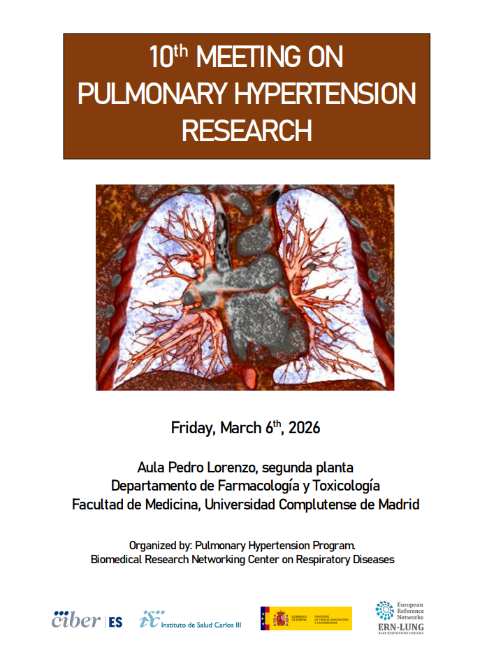 10ª REUNIÓN DE INVESTIGACIÓN EN HIPERTENSIÓN PULMONAR