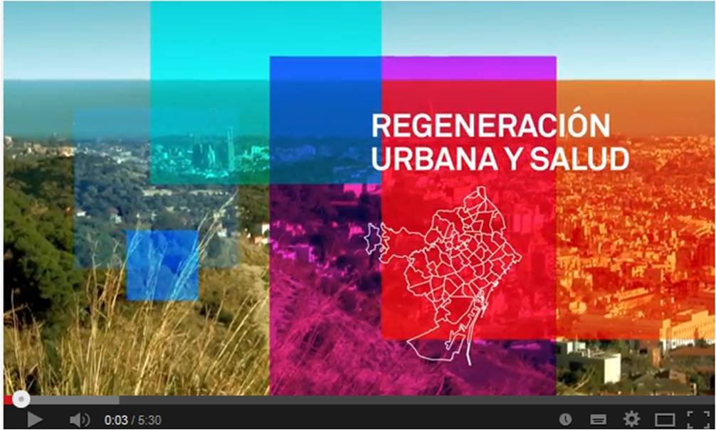 Las actuaciones integrales de mejora urbana ayudan a mejorar la salud de los ciudadanos