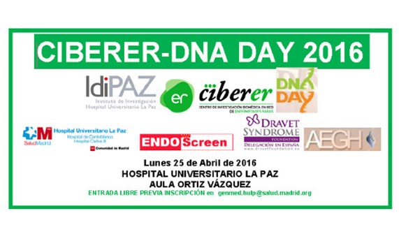 El CIBERER-DNA Day abordará las epilepsias genéticas y la discapacidad intelectual