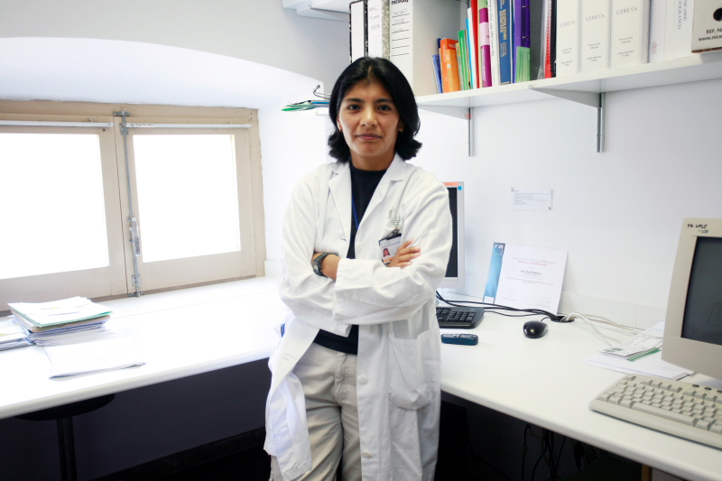 Catia Cillóniz, calificada por el CONCYTEC peruano como Investigadora en Ciencia y Tecnología