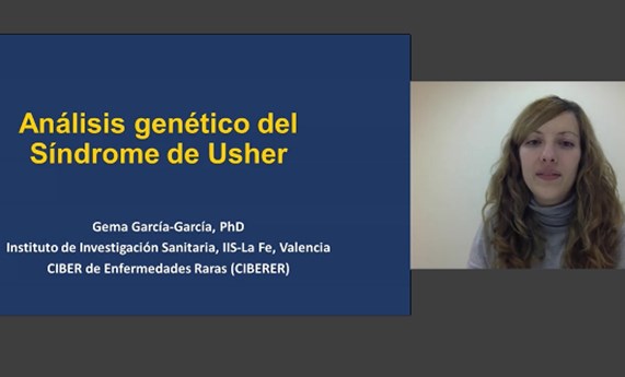 Vídeo divulgativo sobre el análisis genético del CIBERER en el síndrome de Usher