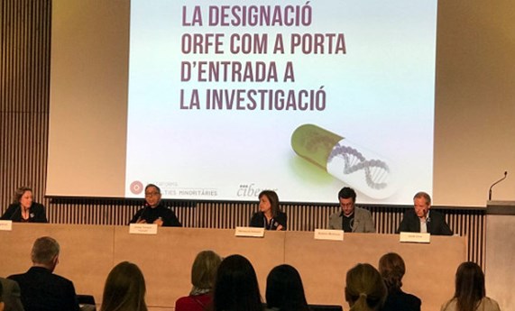 Dos jornadas coorganizadas por el CIBERER explican el proceso de desarrollo de medicamentos huérfanos en Madrid y Barcelona Dos jornadas coorganizadas por el CIBERER explican el proceso de desarrollo de medicamentos huérfanos en Madrid y Barcelona