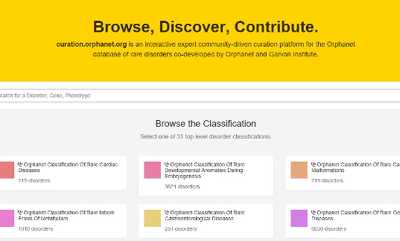 Una nueva plataforma facilitará la colaboración de expertos en la generación de contenidos para Orphanet Una nueva plataforma facilitará la colaboración de expertos en la generación de contenidos para Orphanet