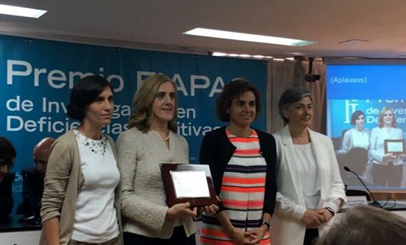 FIAPAS entrega su Premio de Investigación en Deficiencias Auditivas a un estudio de la U761 CIBERER FIAPAS entrega su Premio de Investigación en Deficiencias Auditivas a un estudio de la U761 CIBERER